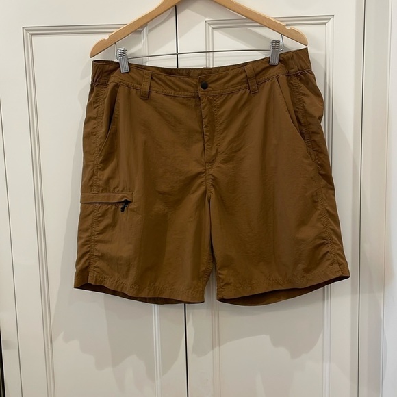 FILSON GLINES CANYON SHORTS BRONZE BROWN—GREAT Color & Fabric—Excellent Cond!! L - Picture 1 of 6